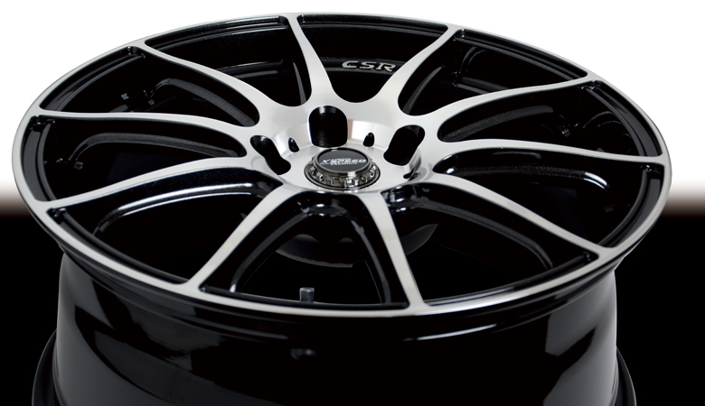 Xspeedクロススピードプレミアム17インチアルミホイール+山ありタイヤ付き215/45R17 17x7+48 5H114ノア/ヴォクシー/セレナ/ステップワゴン