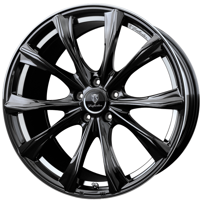 ホットスタッフ エクシーダー E05II ブラックVer. 16インチ 6.5J ブリヂストン BLIZZAK ブリザック WZ-1 195/65R16 スタッドレスタイヤ ホイール4本セット