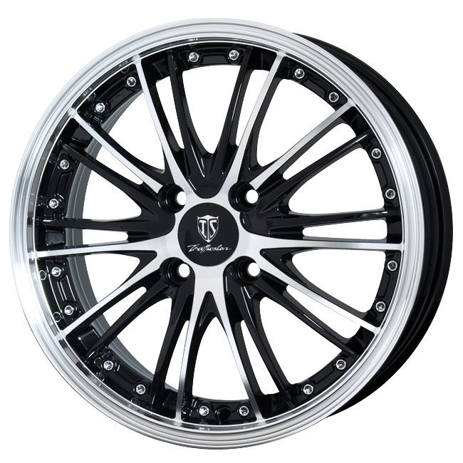 [業販限定販売]*[新品]*[14インチ]*[Laffite LW-03]*[軽用]*[155/65R14]*[ムーブ/タント/ミラ]*[ラフィット エルダブリュー ゼロスリー] ホイール新品 1本のみ メーカー保証付 HOT STUFF ラフィット