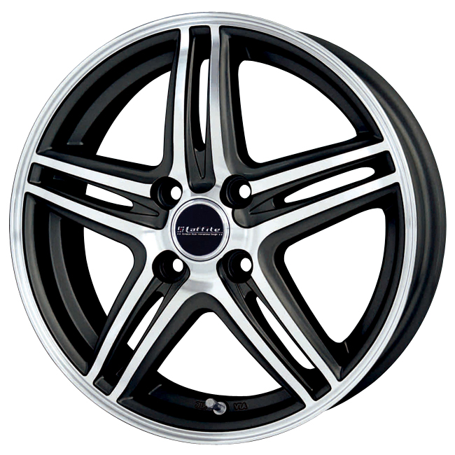 HOTSTUFF ラフィット LW-06 16×6.0J 4H PCD100 +45 ブラックポリッシュ (BK/P) アルミホイール 4本セット HOTSTUFF ラフィット LW-06 16×6.0J 4H PCD100 +45 ブラックポリッシュ