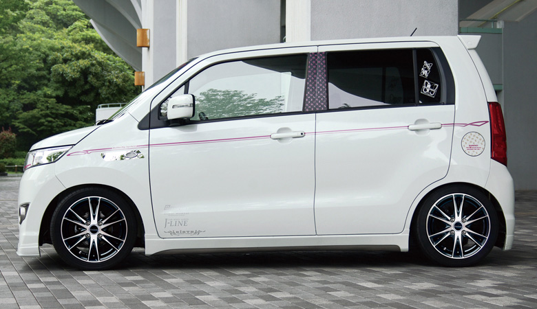 HOTSTUFF ラフィット LW-06 16×6.0J 4H PCD100 +45 ブラックポリッシュ (BK/P) アルミホイール 4本セット HOTSTUFF ラフィット LW-06 16×6.0J 4H PCD100 +45 ブラックポリッシュ