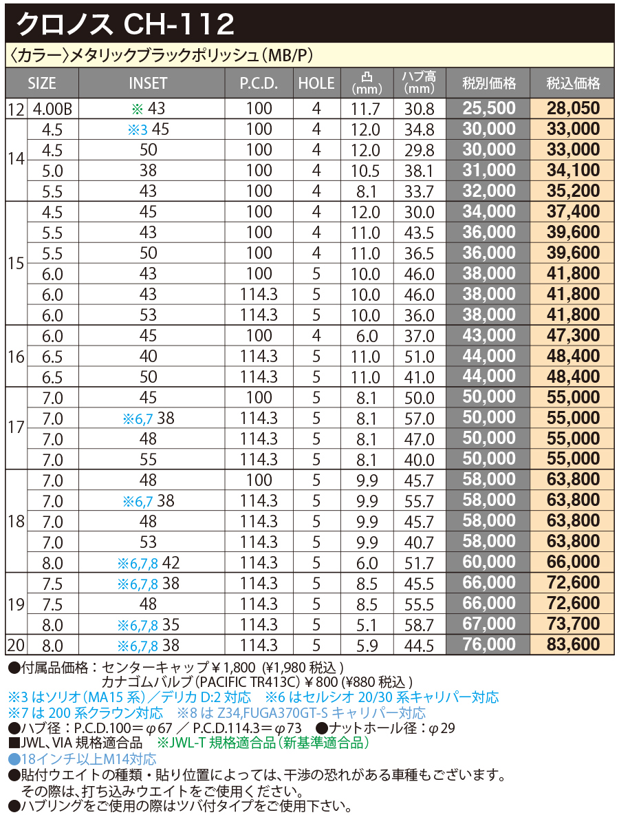 Chronus CH   ホットスタッフコーポレーション